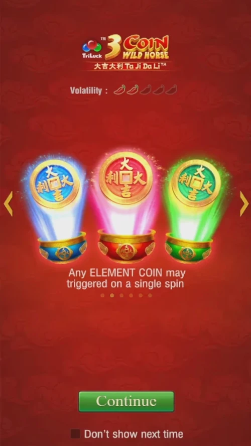 3 Coin Wild Horse