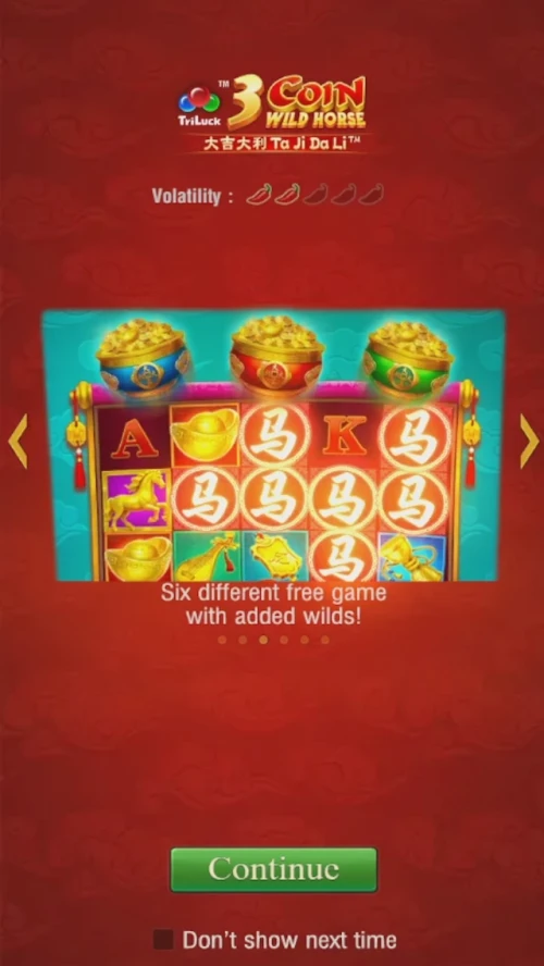 3 Coin Wild Horse