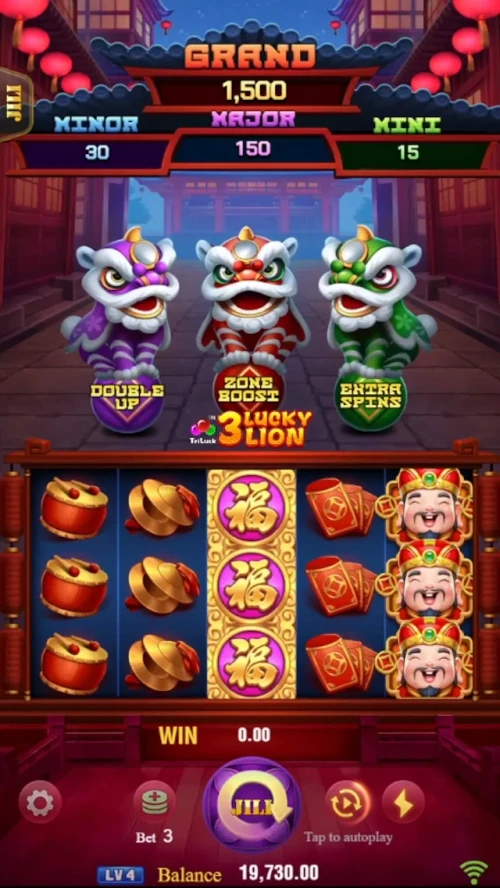 3 Lucky Lion