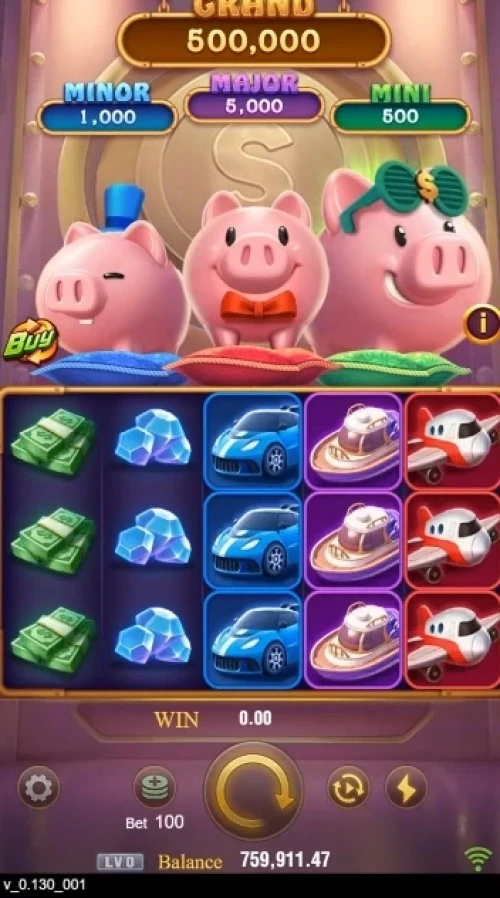 3 Lucky Piggy
