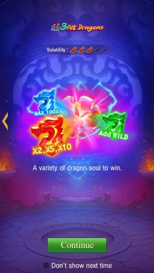 3 Pot Dragons
