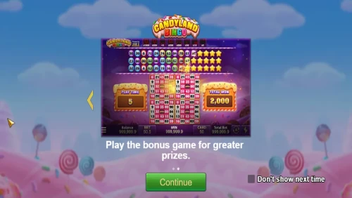 Candyland Bingo
