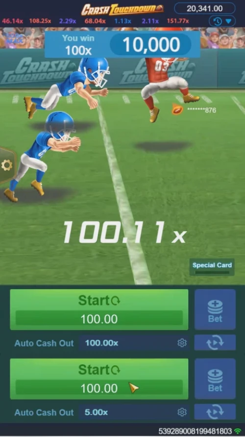 Crash Touchdown