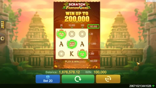 Fortune Gems Scratch