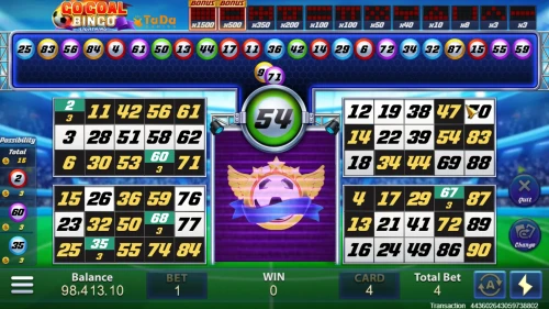 Go Goal Bingo