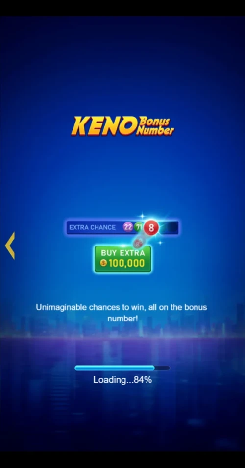 Keno Bonus Number